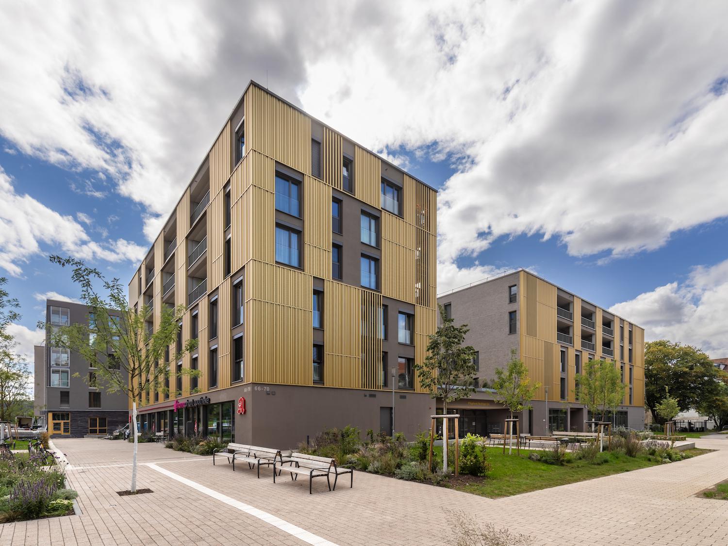 Architekturfotografie Fassade Grundschule Hechinger Eck