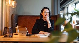 Moderne Businessporträts von Führungskräften