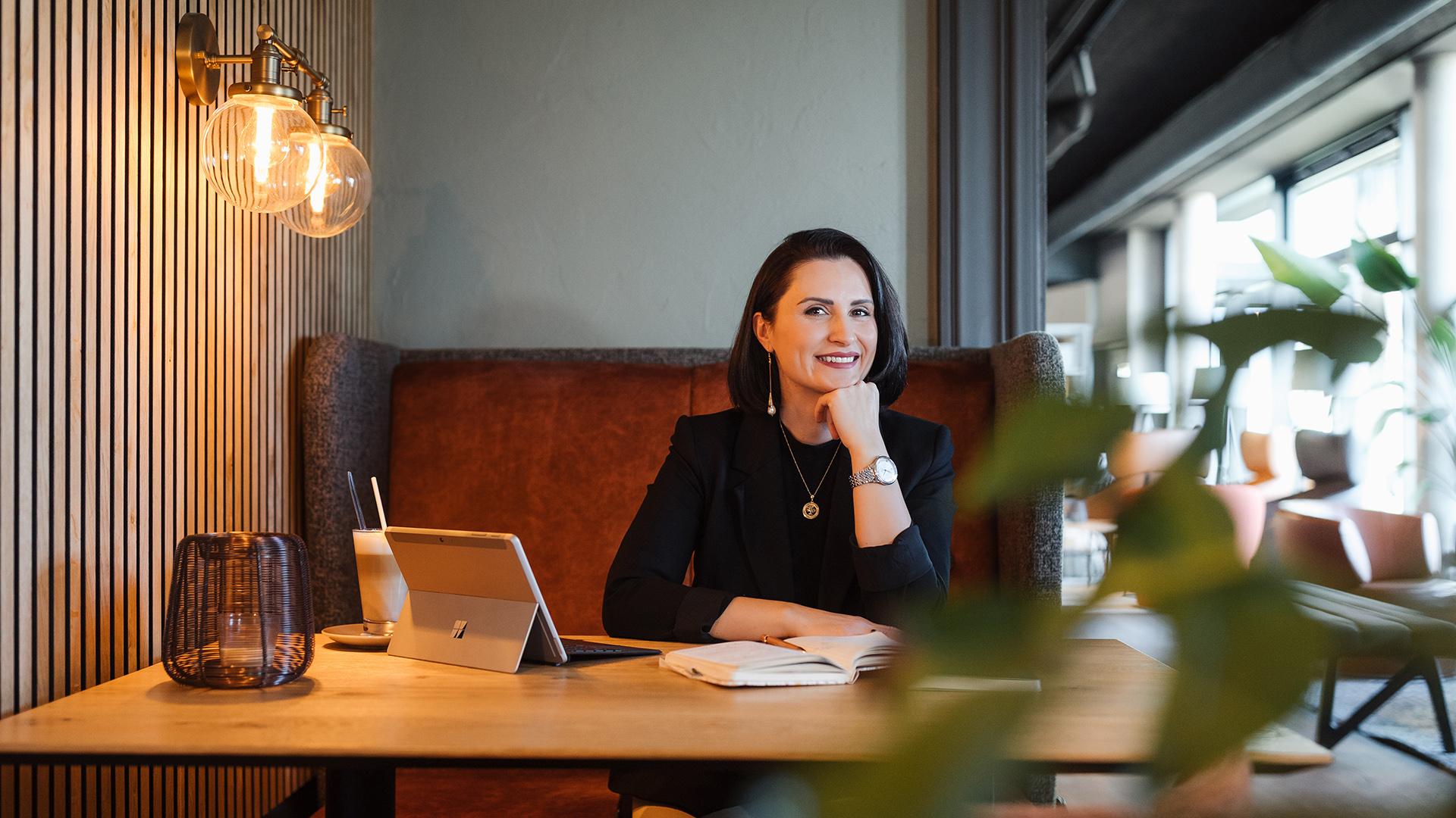 Professionelles Business Porträt einer Führungskraft